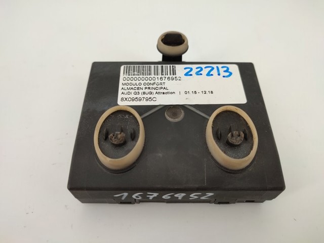 8X0959795C VAG Módulo de confort de la puerta trasera  disponible Alicante
