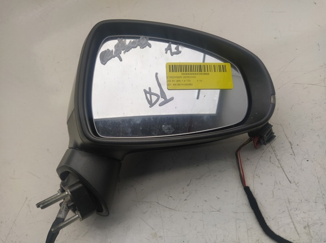 Espejo retrovisor derecho 8X1857410S9B9 VAG