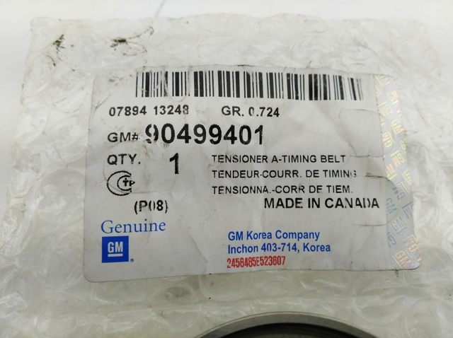 Rodillo, cadena de distribución Chevrolet Aveo 2 T250, T255