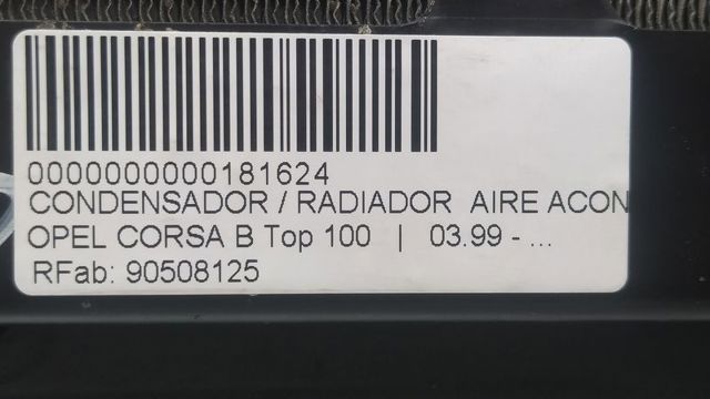90508125 Condensador de aire acondicionado  comprar en Pontevedra