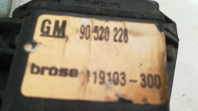 90520228 OPEL Mecanismo de elevalunas de la puerta delantera derecha  disponible Alicante