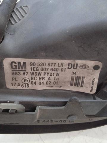 90520877 OPEL Faro izquierdo  en stock Huelva