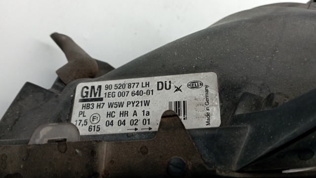 90520877LH Opel