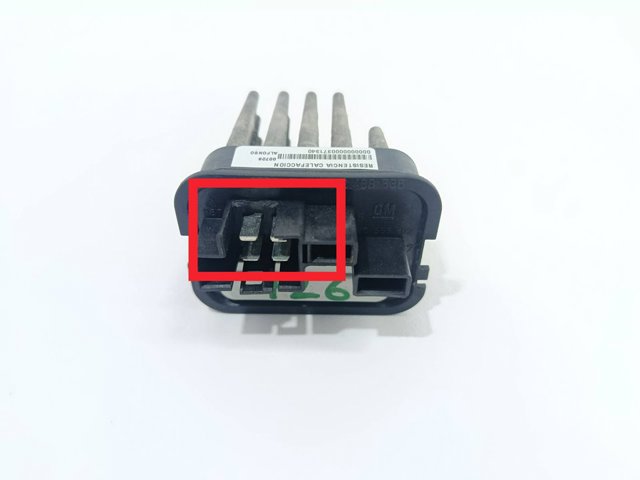 Resistencia de Ventilador 90566802 OPEL