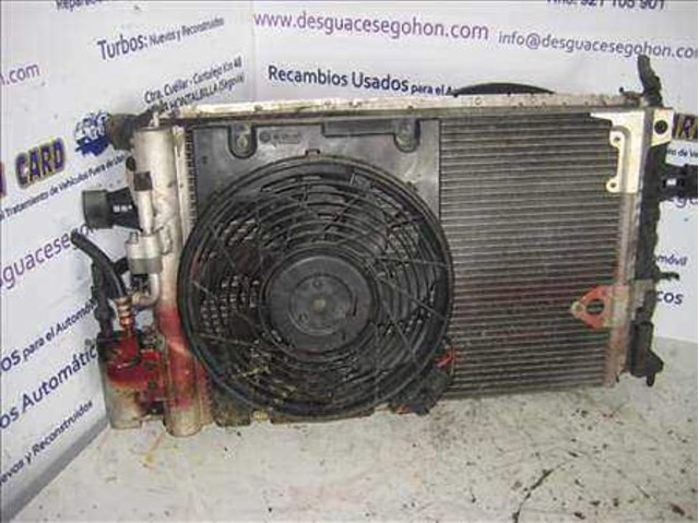 Electroventilador radiador aire acondicionado para opel astra g coupé (t98) (2000-2005) 2.2 16v (f07) z22se 90570741