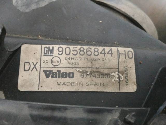 Faro izquierdo Opel Vectra 36