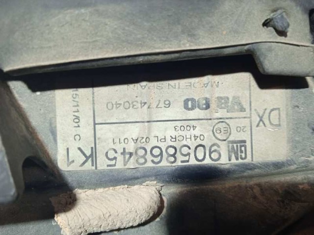 90586845 OPEL Faro derecho comprar Bilbao