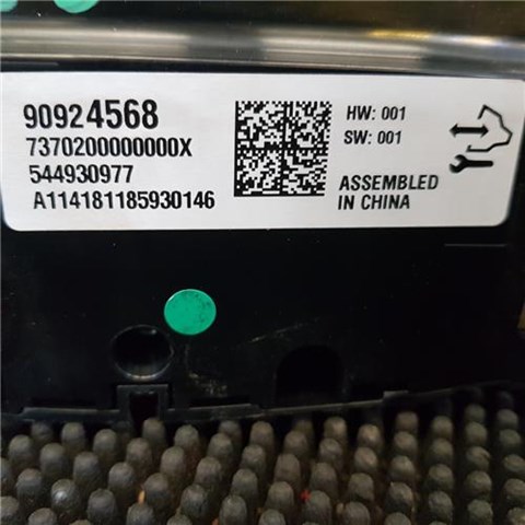 Mandos climatizador para opel insignia berlina  2.0 selective a 20 dte / lhv 90924568