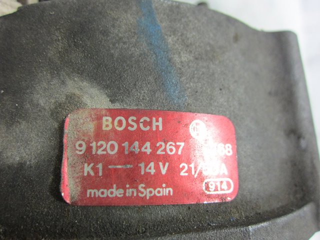 RENAULT 9120144267 Alternador  en stock Valencia