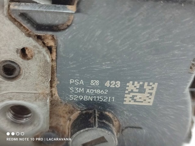 9137N7 PEUGEOT Cerradura de puerta lateral corrediza derecha  disponible Ourense