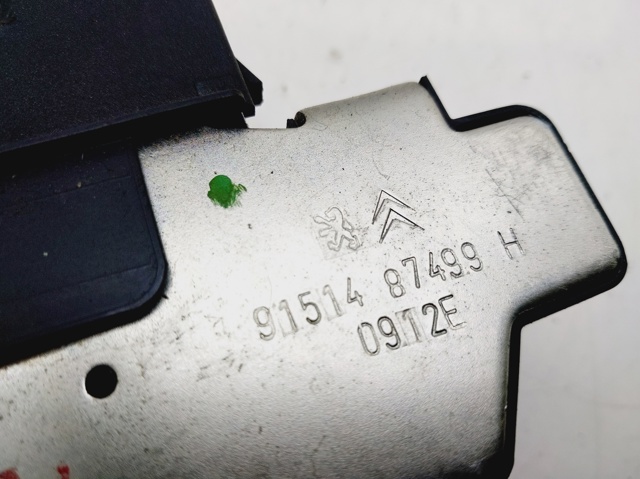 Cerradura de puerta de maletero Peugeot 208 CA, CC