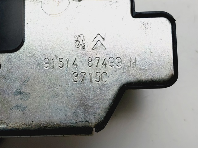 Cerradura de puerta de maletero Peugeot 208 CA, CC