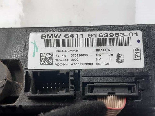 Unidad de control, calefacción/ventilacion BMW 1 E81, E87