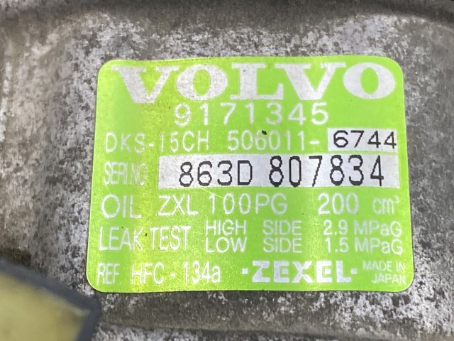 VOLVO 9171345 Compresor de aire acondicionado  en stock Salamanca