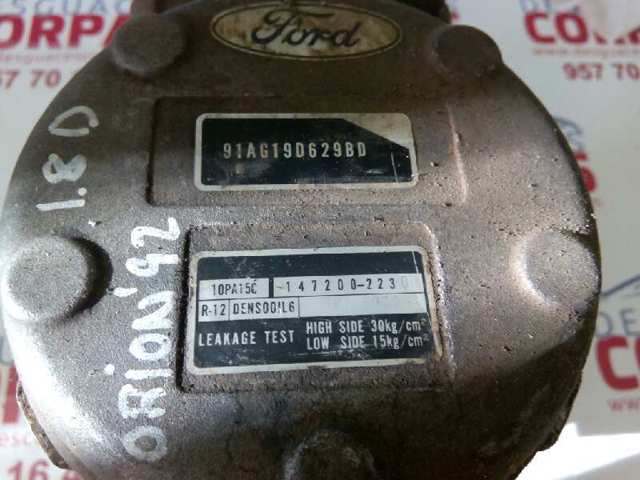 Compresor de aire acondicionado para Ford Escort GAL, AVL
