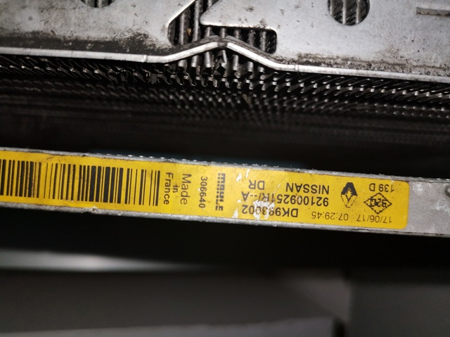 Condensador aire acondicionado Nissan Qashqai 2 J11