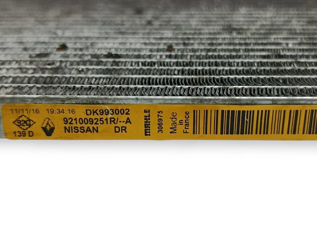 921009251R RENAULT Condensador aire acondicionado  en stock Huelva