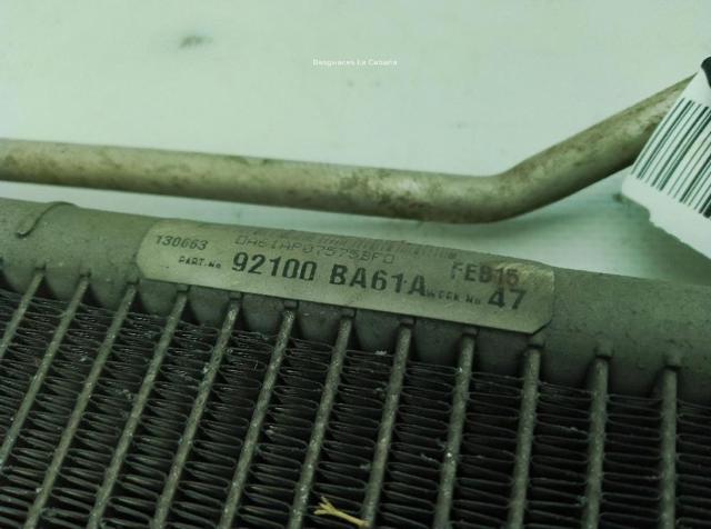 92100BA61A Condensador aire acondicionado  en stock Sabadell