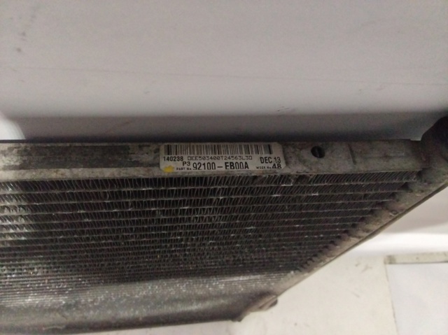 NISSAN 92100EB00A Condensador aire acondicionado comprar Tarragona