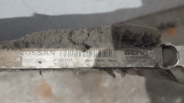 92100JX51A NISSAN Condensador aire acondicionado  en stock Gandía