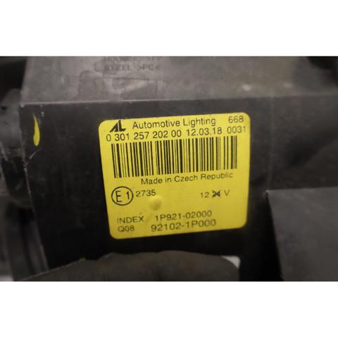 HYUNDAI 921021P000 Faro derecho  en stock Valencia