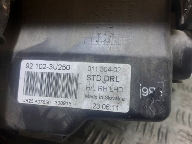 HYUNDAI 921023U250 Faro derecho comprar Pamplona