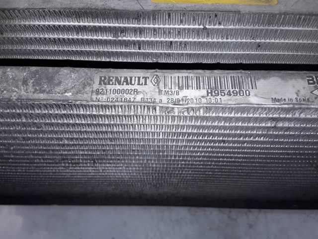 Condensador / radiador  aire acondicionado para renault laguna iii (bt0/1) (2007-2015) 2.0 dci (bt01,bt08,bt09,bt0e,bt0k) m9r805 921100002R