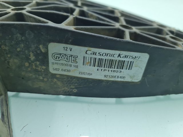 92120EB400 Difusor del radiador del aire acondicionado con ventilador y motor  disponible Burgos