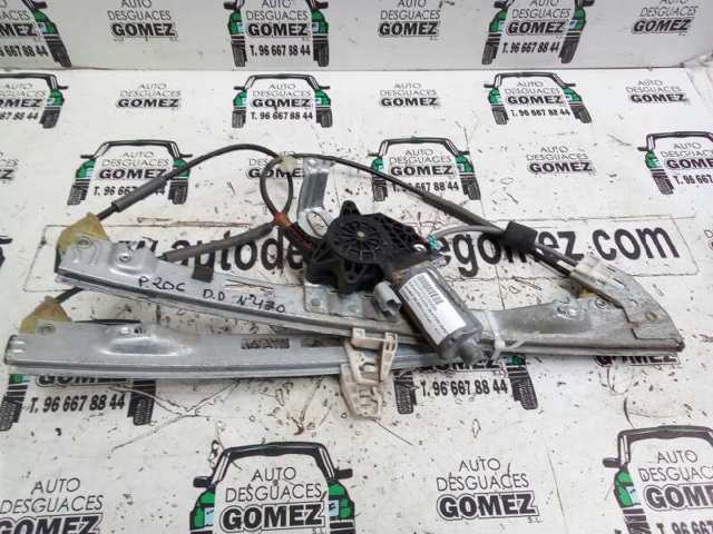 9222E6 PEUGEOT Mecanismo de elevalunas de la puerta delantera derecha  comprar en Lleida