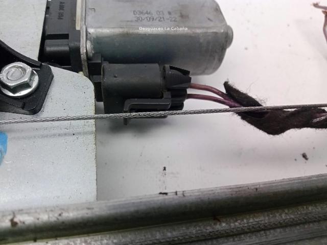 9222Q3 PEUGEOT Mecanismo de elevalunas de la puerta delantera derecha  comprar en Oviedo