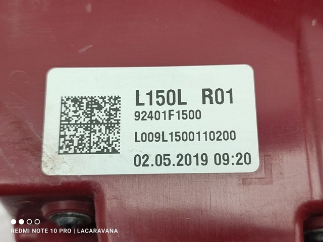 HYUNDAI 92401F1500 Piloto trasero exterior izquierdo comprar Tarragona