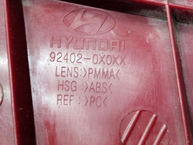 HYUNDAI 924020X0XX Piloto trasero derecho  disponible Lugo