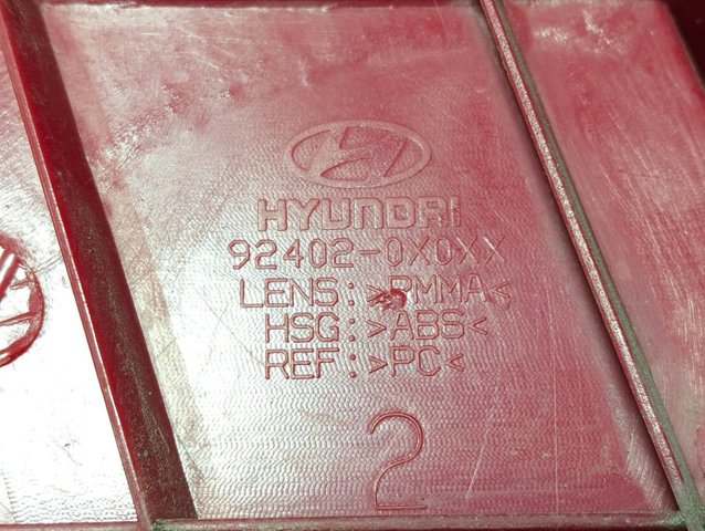 HYUNDAI 924020X0XX Piloto trasero derecho  comprar en Ponferrada