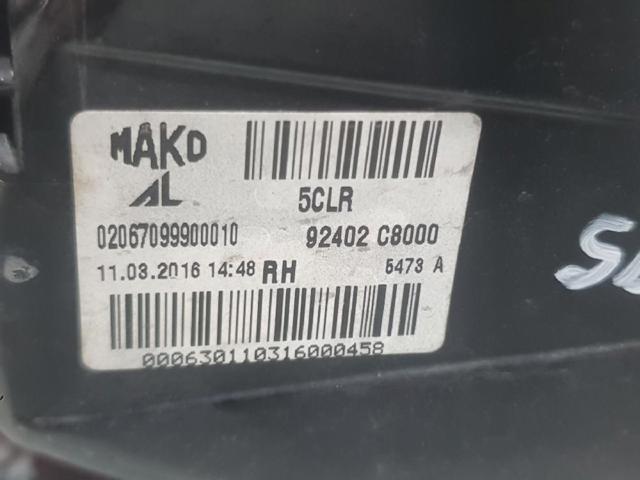 HYUNDAI 92402C8000 Piloto trasero exterior derecho  en stock Valencia