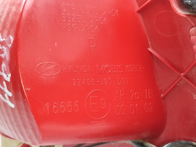 92406J9000 Luz trasera de parachoques derecha  comprar en Pontevedra