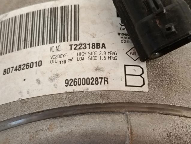 926000287R Compresor de aire acondicionado  disponible Málaga