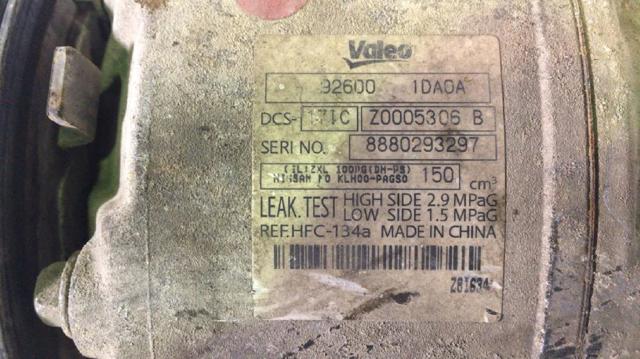 926001DA0A NISSAN Compresor de aire acondicionado  comprar en Oviedo