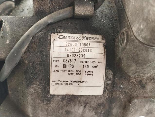 926001DB0A NISSAN Compresor de aire acondicionado comprar Madrid