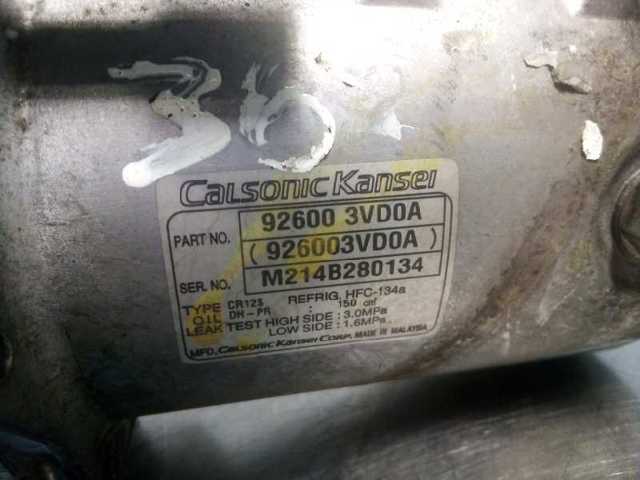 926003VD0A NISSAN Compresor de aire acondicionado  comprar en Oviedo