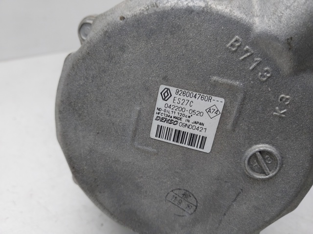 926004760R RENAULT Compresor de aire acondicionado  en stock Córdoba