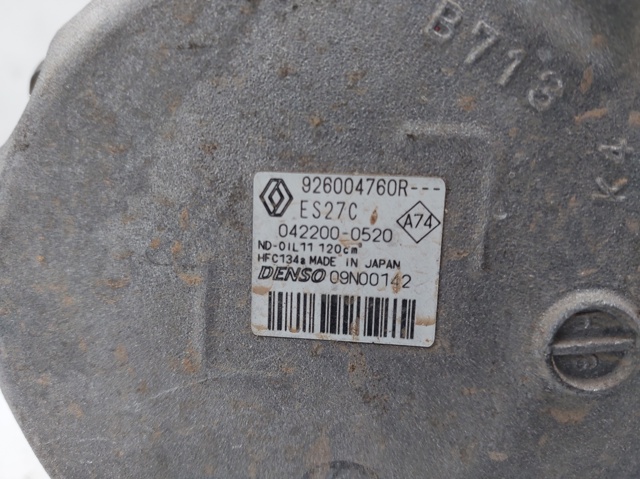 RENAULT 926004760R Compresor de aire acondicionado  en stock Salamanca