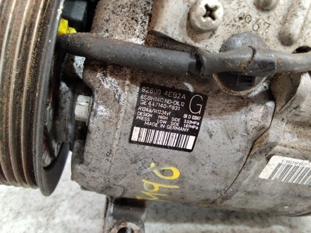 RENAULT 926004EB2A Compresor de aire acondicionado comprar Pamplona