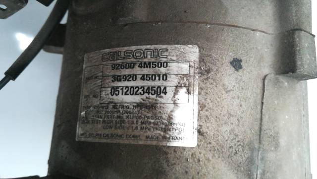 926004M500 Compresor de aire acondicionado  en stock Sabadell
