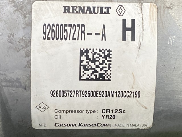 926005727R Compresor de aire acondicionado  comprar en Pontevedra