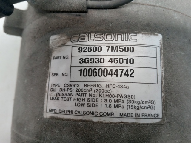 926007M500 Compresor de aire acondicionado comprar Sevilla