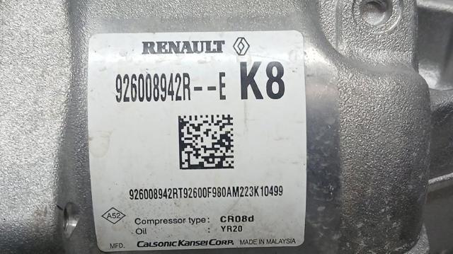926008942R RENAULT Compresor de aire acondicionado  en stock Gandía