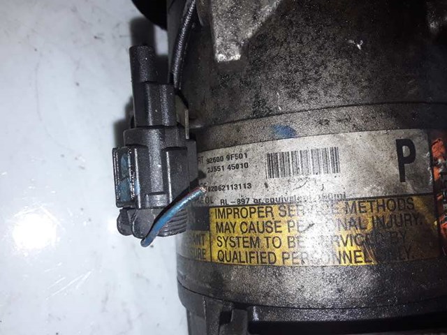 926009F501 NISSAN Compresor de aire acondicionado  disponible Vigo