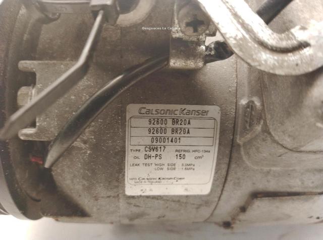 92600BR20A Compresor de aire acondicionado  comprar en Pontevedra