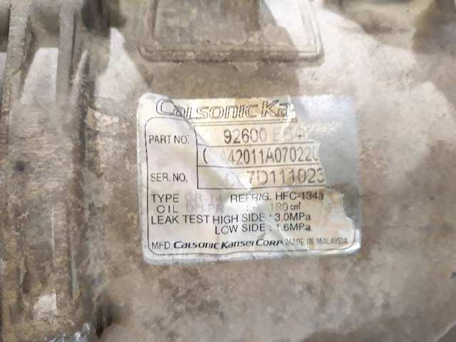 NISSAN 92600EB40E Compresor de aire acondicionado  comprar en Albacete