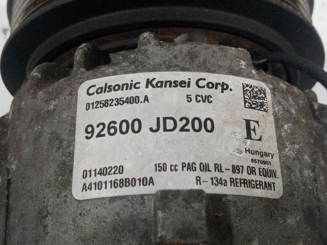 92600JD200 Compresor de aire acondicionado  en stock Sabadell